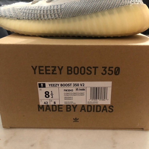 YEEZY BOOST 350 V2 CLOUD WHITE - Picture 3 of 7